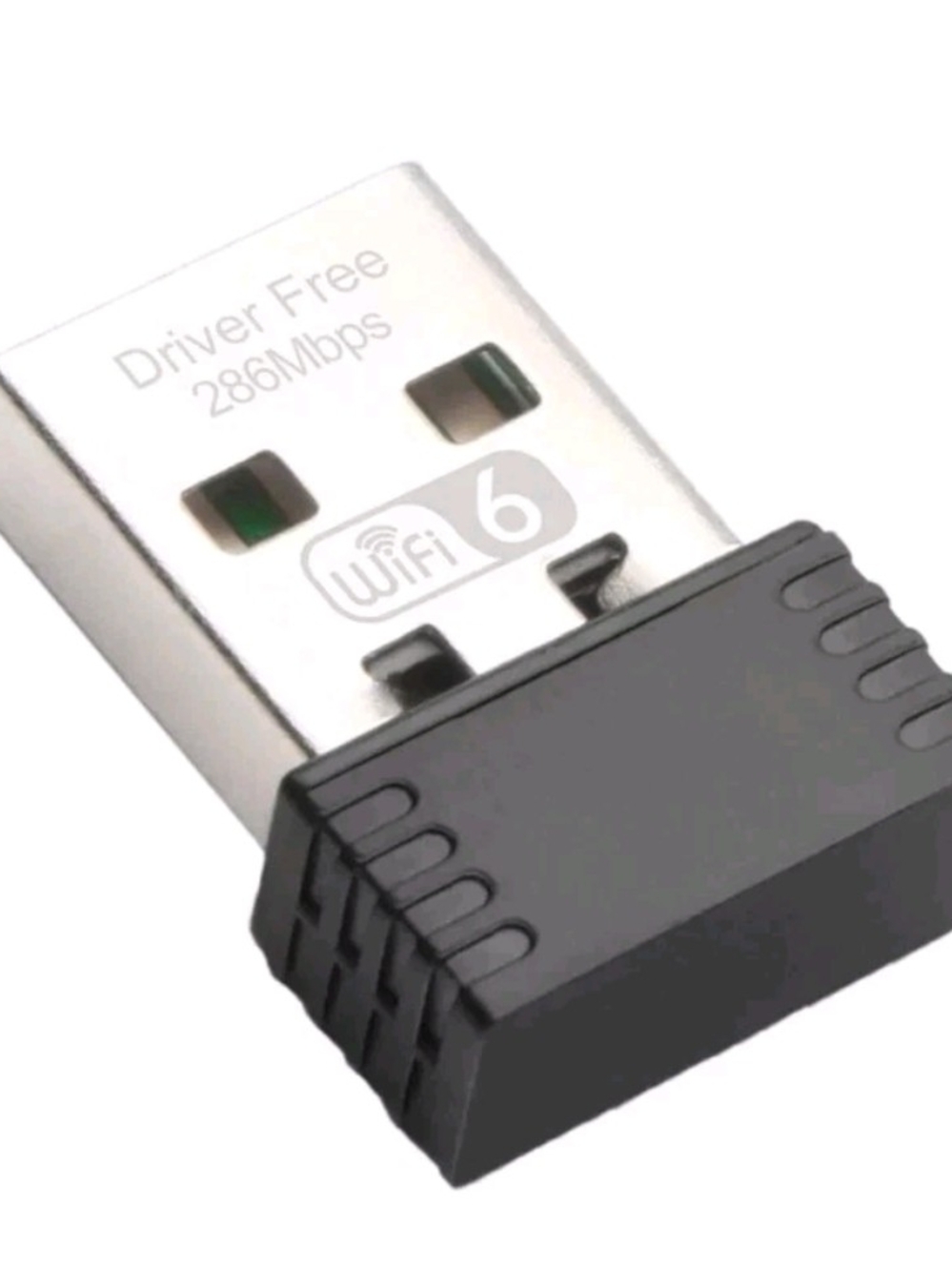 Lot of 4 Mini USB Wi-Fi 6 Adapters | 286Mbps Wireless Network Dongle Pack (New)